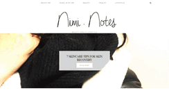 Desktop Screenshot of niminotes.com